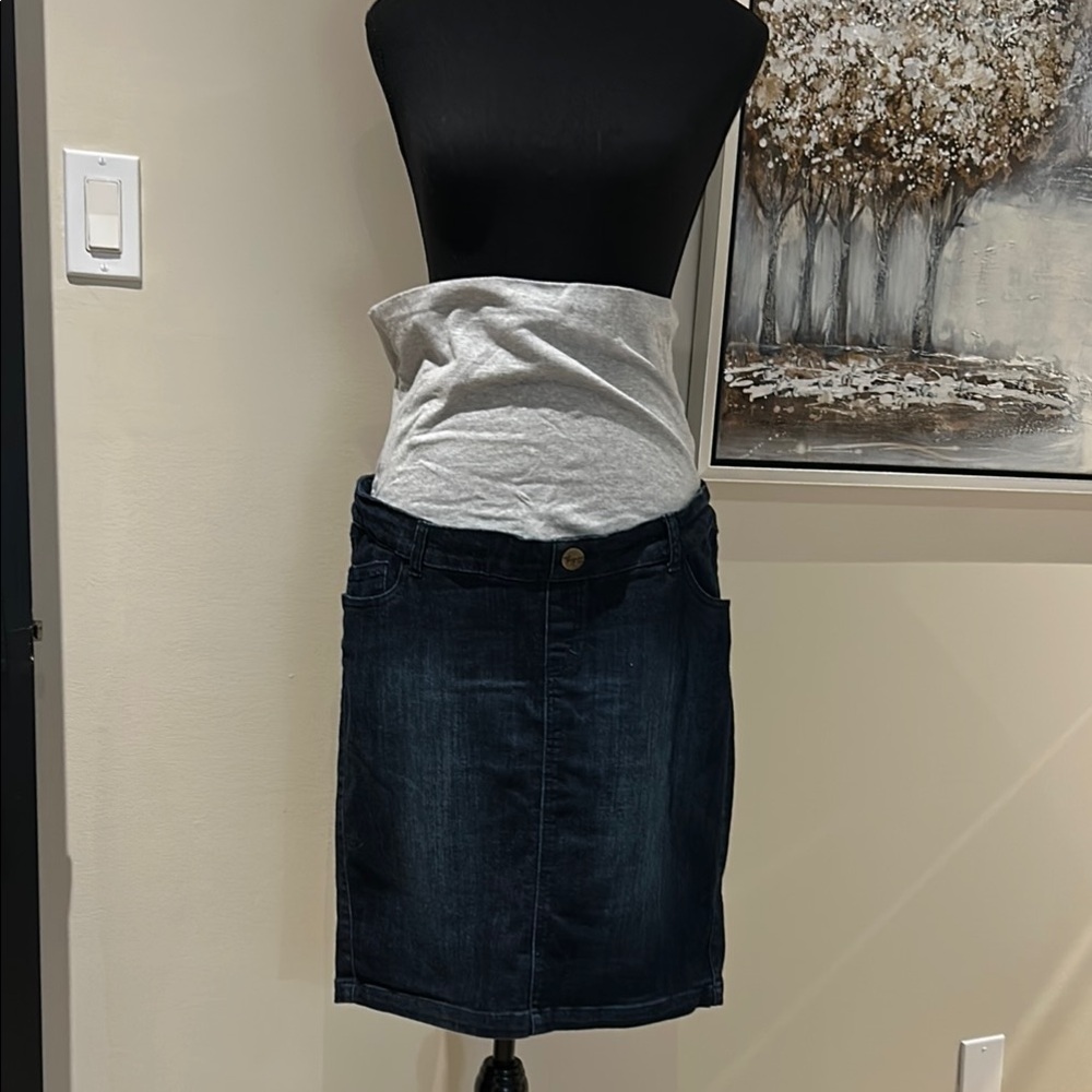 Denim Blue Skirt